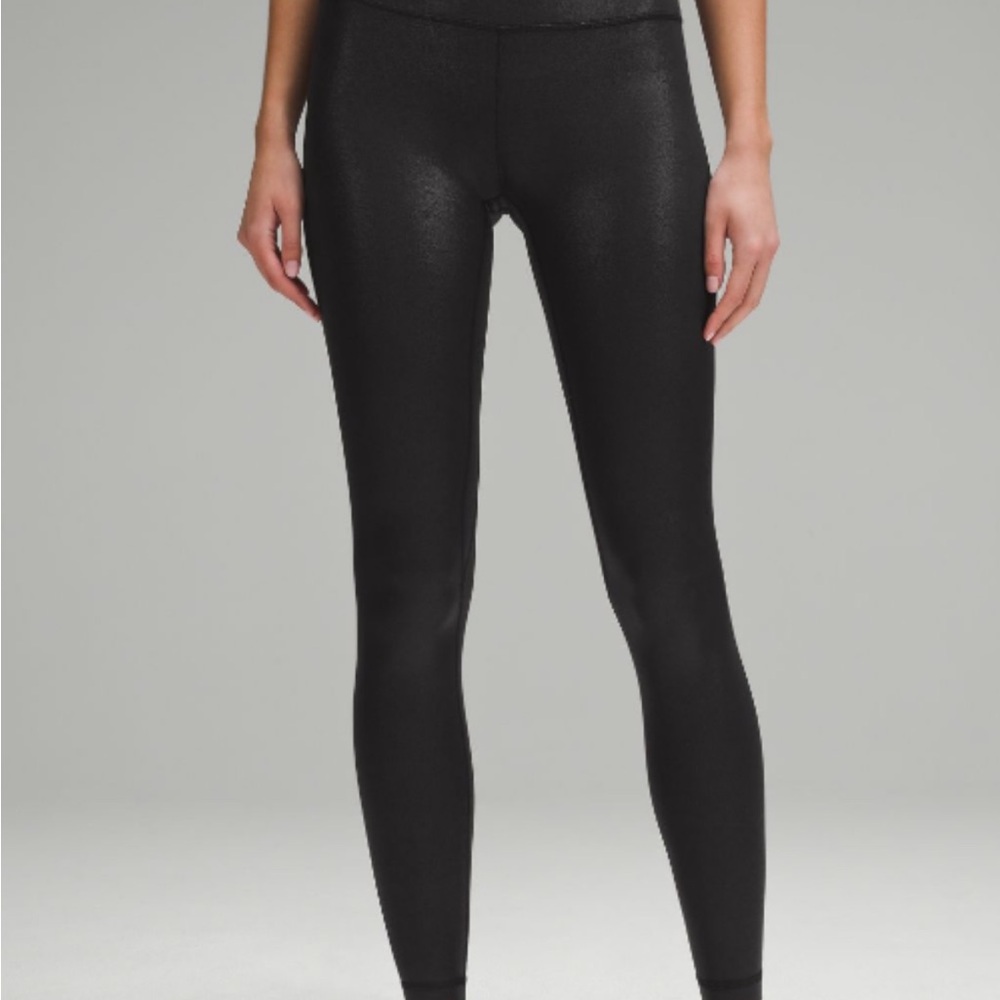 Lululemon Athletica high rise pant 28 shine